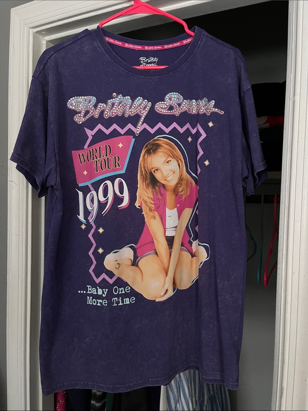 Britney Spears oversized graphic tee - XXS